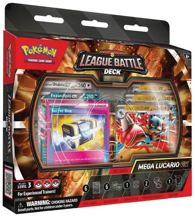 Main image of Pokmon TCG: Mega Lucario ex League Battle Deck