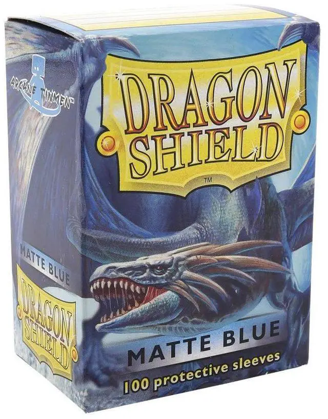 Main image of Dragon Shield Deck Protector: Matte: Blue (100)