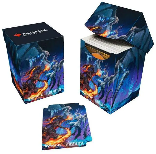 Main image of Deck Box: 100+: Magic the Gathering: Final Fantasy: Ifrit & Bahamut