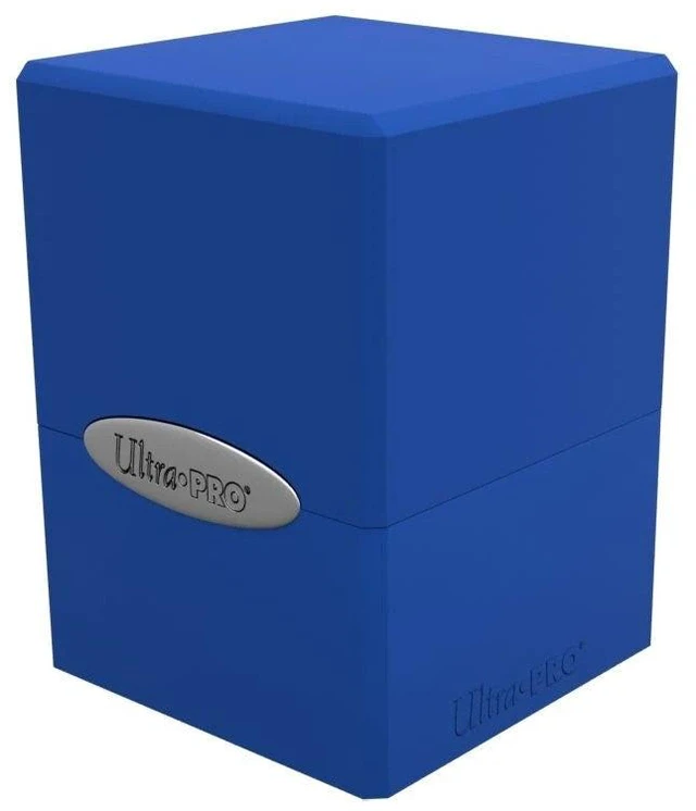 Main image of Deck Box: Satin Cube: Pacific Blue