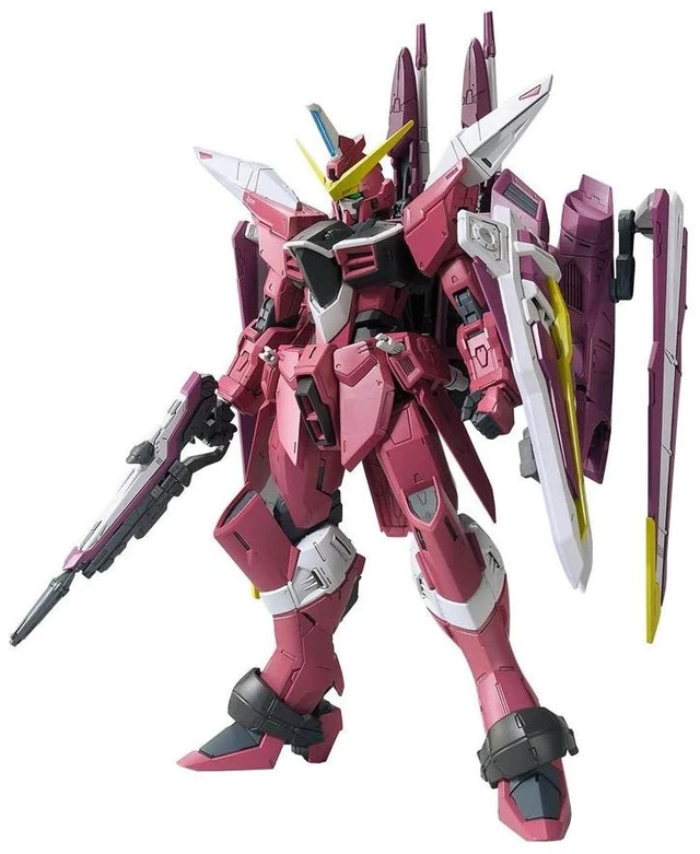 Main image of MG Justice Gundam 1/100 Master Grade Gundam Model Kit (Bandai Gunpla)