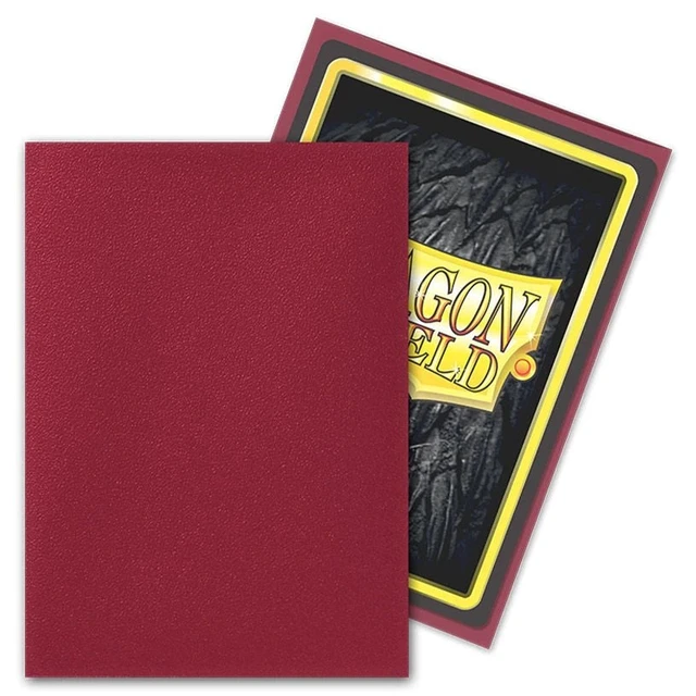 Alt view image 2 of 2 - Deck Protector: Matte: Blood Red (100)
