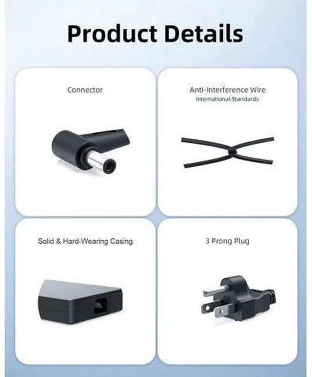 Alt view image 6 of 7 - 230W Charger Fit for Asus Rog Zephyrus M15 M16 G16 GM501G GM501 GU502L GU502 GU502G GU603 GU603H GU603HE GM501GM GM501GS GU502GV GU502GU GU502LW GU502LWS GU502LU GU502LV Laptop Power Adapter