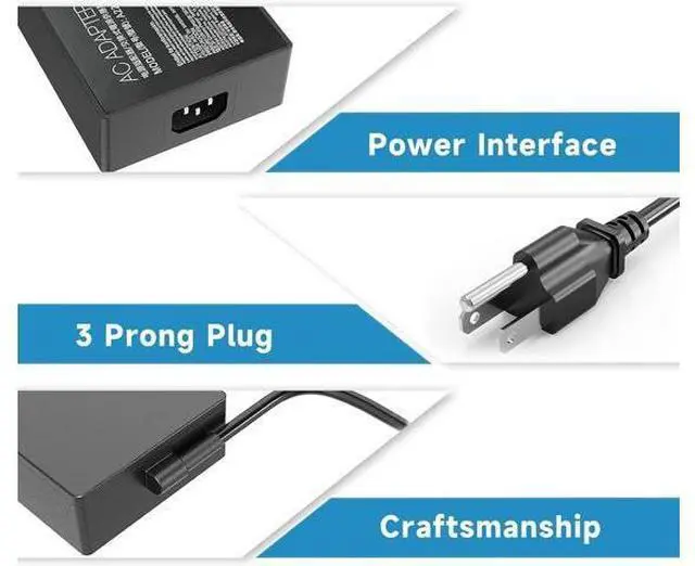 Alt view image 6 of 7 - 230W Charger Fit for ASUS ROG Zephyrus S GX531GM GX502GW GX701GX GX501 GU501G GU501GM GU501 GU502GV ROG Strix GL703 GL504GM GL704GM 19.5 V 11.8A ADP-230GB B Gaming Laptop Power Adapter