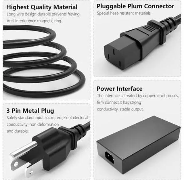 Alt view image 4 of 4 - 200W AC Charger Fit for Asus TUF F15 FX506 FX505 FX517 FX516 FX506 FX507 F17 FX705 FX707 FX766 A15 FA507 FA506 FA566 Laptop Power Supply