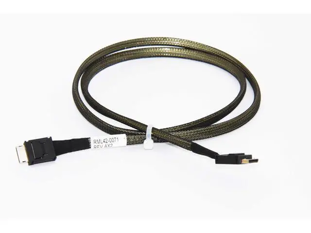 Alt view image 3 of 5 - OCulink 4X to OCulink 4X,SFF-8611 to SFF-8611 Cable 100cm