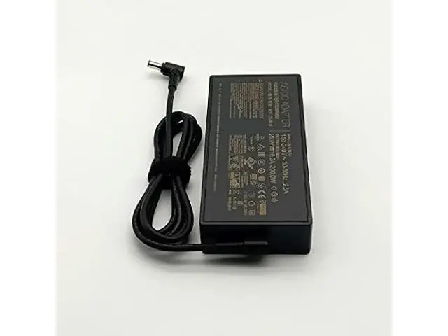 Alt view image 2 of 5 - 20V 10A 200W AC Adapter Charger ADP-200JB D Compatible for ASUS ROG Zephyrus G15 GA503 GA503QM GA503QS GA503QR Gaming Laptop