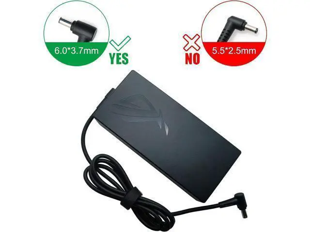 Alt view image 2 of 6 - New 200W AC Charger Fit for ASUS ROG Zephyrus ADP-200JB D AC Adapter, for ASUS ROG Zephyrus G15 GA503 GA503QM GA503QS GA503QR TUF Dash F15 FX516PR FA506QR Gaming Laptop 20V 10A Charger