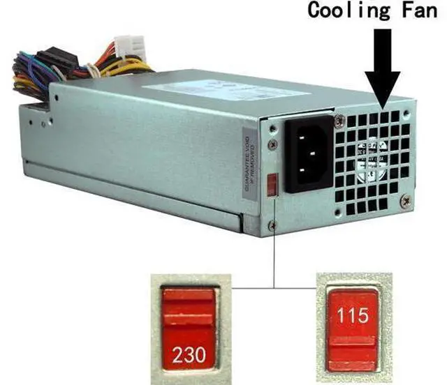 Alt view image 2 of 6 - Ptcliss L220AS-00 P3JW1 220W Power Supply Replacement for Dell Inspiron 3647 660s Vostro 270 Gateway SX2300 Acer X1420 X3400 Aspire X1200 X1300 Veriton X2110 X2610 eMachines L1200 L1210 L1300 Series