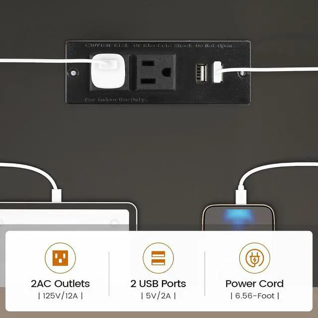 Alt view image 5 of 7 - SEDETA L Shaped Gaming Desk, 47.2" Reversible Small Computer Desk with 5 Drawers and Storage Shelves, Corner Gaming Desk with LED Lights and Power Outlet, Black
