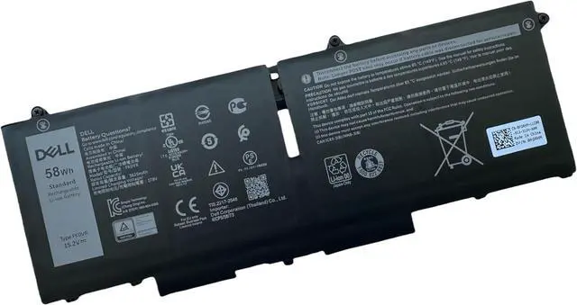 Main image of 07KRV 15.2V 58Wh 4-Cell Li-ion Battery For DELL Latitude 5330/5330 2-in-1, Latitude 7330/7330 2-in-1,Latitude 7430/7430 2-in-1,Latitude 7530, Latitude 5430,Latitude 5530 , Precision 3570 Laptops