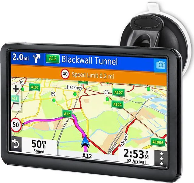Main image of OHREX S7 GPS Navigator for Car, 7 inch, with US Canada Mexico 2025 Maps, Free Lifetime Updates, GPS Navigation System for Truck, Semi Truck, RV, Trucker, Commercial Drivers