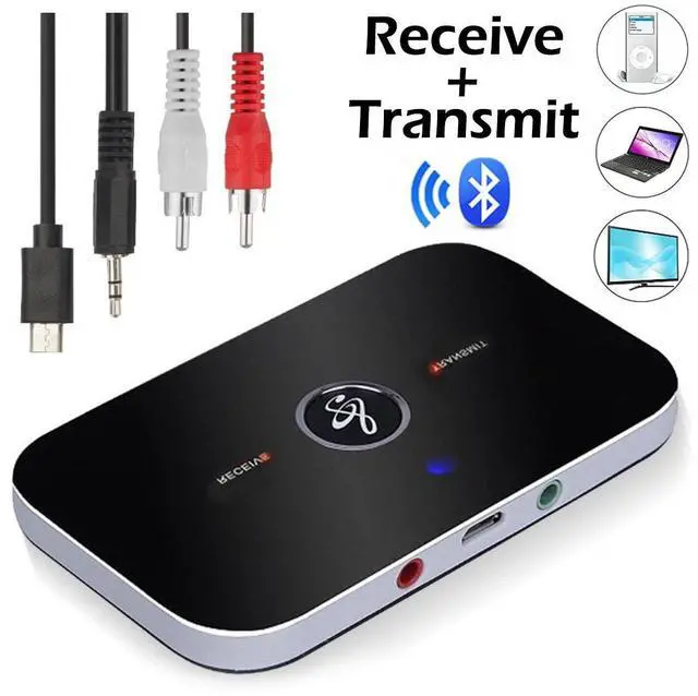 Main image of Bluetooth 5.0 Transmitter / Receiver Wireless Audio Adapter for TV, Computer, Smartphone, Speaker, Headset