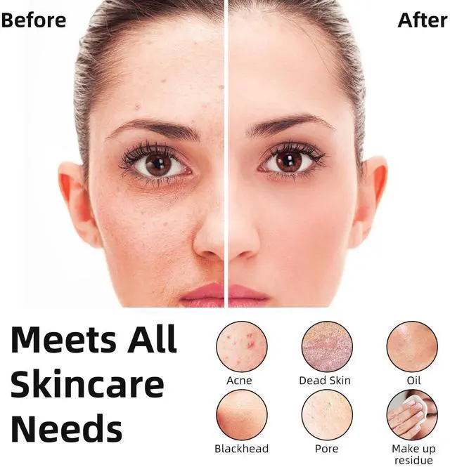 Alt view image 3 of 7 - Facial Cleansing Brush Portable Waterproof Rechargeable Face Wash Brush Electric Deep Cleaning for Men and Women (Pink)