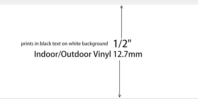 Alt view image 3 of 7 - Compatible Label Tape Replacememt for M21-500-595-WT Cartridge Ribbon, 1/2 inches Adhesion Vinyl Labels Tape, Work with BMP21-PLUS/LAB M210 M211 Printer,21' Length 0.5" Width-4 Roll