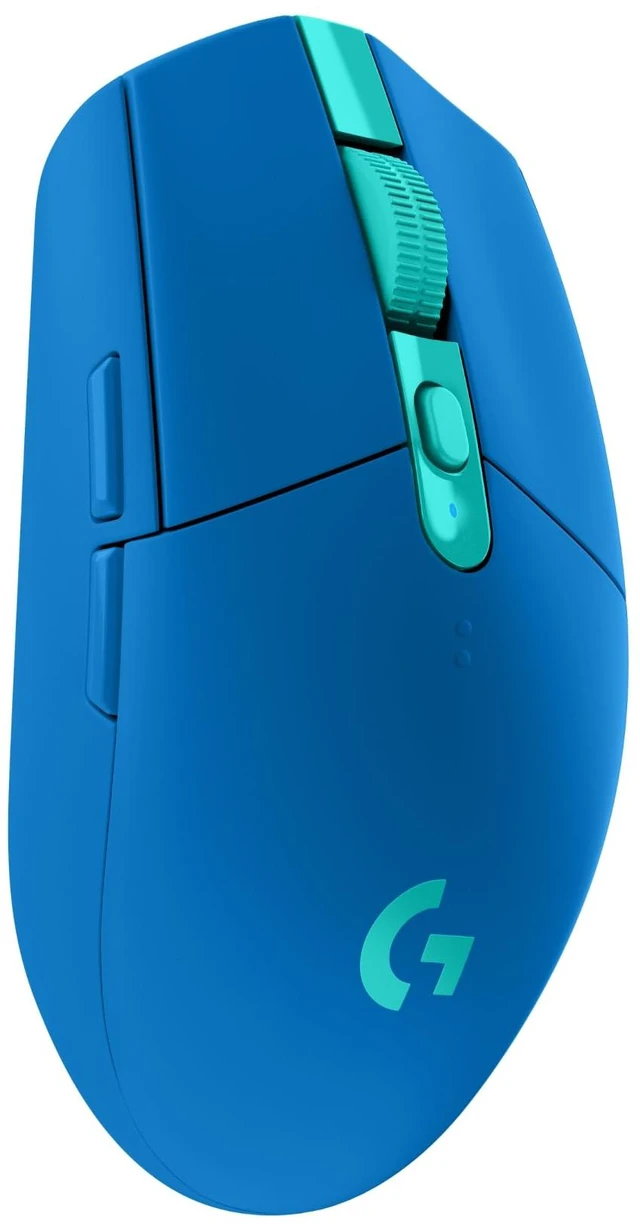 Main image of Lightspeed Wireless Gaming Mouse - Blue | 12,000 DPI, Lightweight, 6 Programmable Buttons, 250h Battery, On-Board Memory, Compatible with PC and Mac