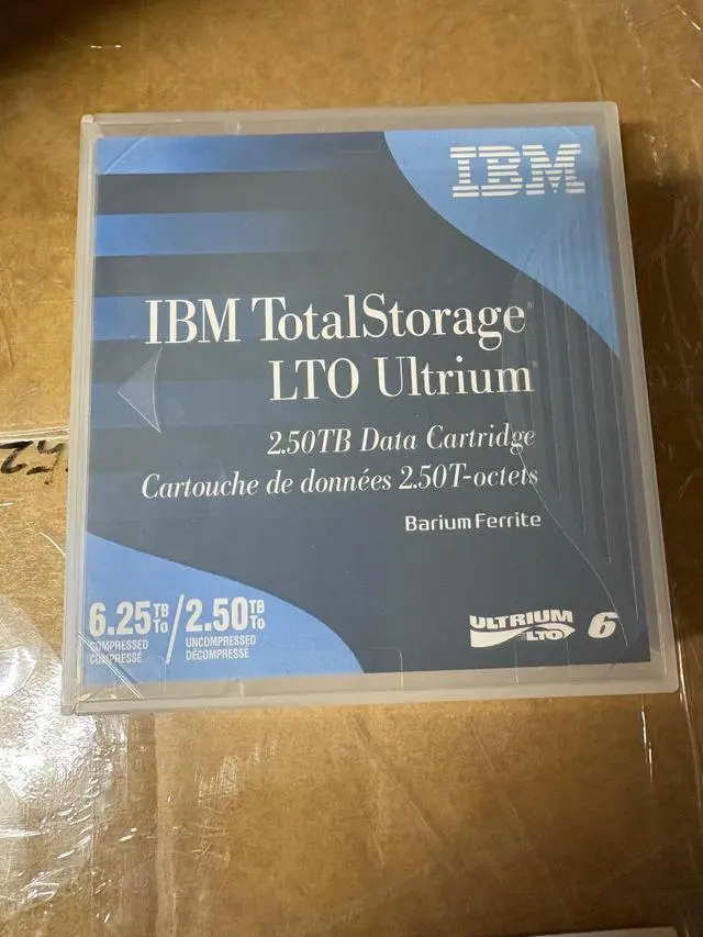 Main image of Ibm 00V7590 LTO Ultrium-6 Tape Drive Barium Ferrite BAFE