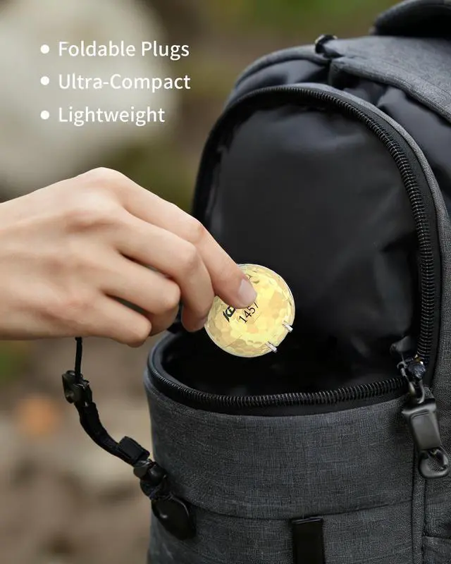 Alt view image 5 of 7 - KDYNIX Golf Ball USB C Charger 2-Pack 20W Dual Port, Foldable Plug Fast Charging Block with GaN III Technology for iPhone 16/15/14, Samsung Galaxy, iPad, Golfer Gift