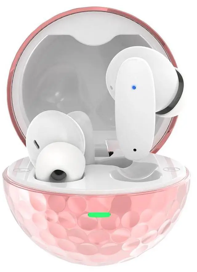 Main image of KDYNIX Golf Ball Wireless Earbuds Bluetooth 5.4 Headphones, ANC Noise Canceling Sports Earphones with 13mm Bass Drivers, IPX7 Waterproof, 18H Playtime USB-C Charging, Holiday Gift for Golfers