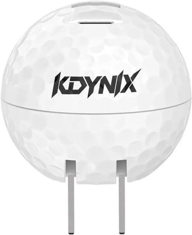 Main image of KDYNIX 30W USB C Wall Charger, Creative Ball 2-Port Fast Charger Block for iPhone 17/16/15 Series,Galaxy S25/S24, Pixel 10/9, MacBook Pro/Air, Dell XPS, iPad Pro