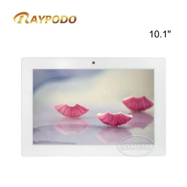 Alt view image 4 of 6 - Raypodo 10.1-inch Wall Mount Tablet, RK3566 2GB+32GB, White, 10-Point Capacitive Touch Digital Signage, Indoor Commercial Electronic Displays(not include a battery, not Consumer Tablet)