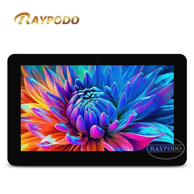 Alt view image 4 of 6 - Raypodo 14-inch RK3566 | 2GB+32GB | Indoor Displays | Poe Tablet | Black Digital Kiosks (not include a battery, Not Consumer Tablet)