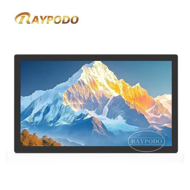 Alt view image 4 of 5 - Raypodo 21.5-inch RK3568 Black 2GB+32GB | All in One PC | Poe Tablet | Electronic Displays | Wall Mounted Poe Tablet | Commercial Displays (not include a battery, Not Consumer Tablet)