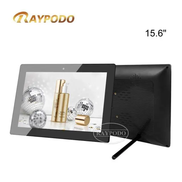 Alt view image 2 of 6 - Raypodo 15.6-inch RK3566 Black 2GB+16GB | All in One PC | Poe Tablet | Indoor Displays | Touchscreen | Tablet Ethernet | Digital Kiosks (not include a battery, Not Consumer Tablet)