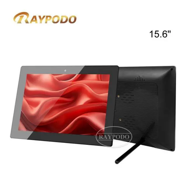 Alt view image 3 of 6 - Raypodo 15.6-inch RK3566 Black 2GB+16GB | All in One PC | Poe Tablet | Indoor Displays | Touchscreen | Tablet Ethernet | Digital Kiosks (not include a battery, Not Consumer Tablet)