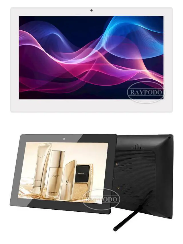 Alt view image 5 of 6 - Raypodo 15.6-inch RK3566 Black 2GB+16GB | All in One PC | Poe Tablet | Indoor Displays | Touchscreen | Tablet Ethernet | Digital Kiosks (not include a battery, Not Consumer Tablet)