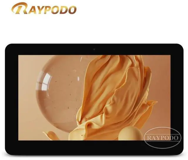 Alt view image 3 of 7 - Raypodo 14-Inch RK3568 2GB+32GB Android 11 Black All in One PC Poe Tablet for 24/7 Operation Indoor Displays (not include a battery, Not Consumer Tablet)