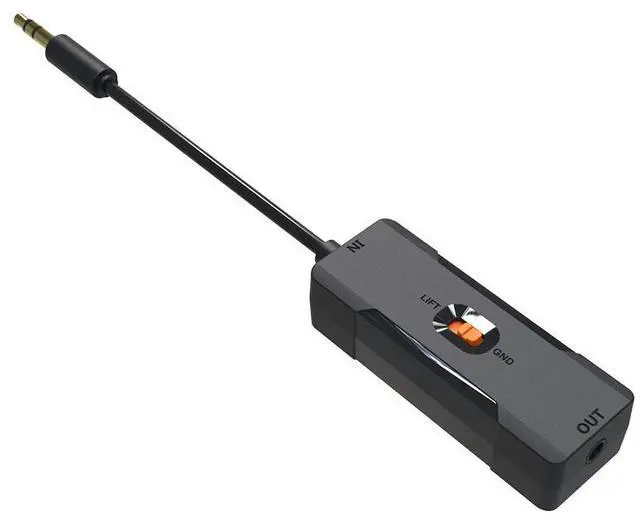 Main image of Aomoproing 3.5mm Audio Isolator, Noise Eliminator for PC/Amplifier/Car Audio - Eliminates Current Hum & Headphone Static, Ground Loop Isolator for Clear Sound