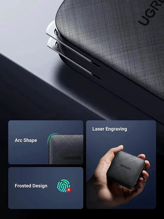 Alt view image 4 of 7 - Aomoproing 2 Port 1x2 Powered HDMI Mini Splitter, Supports 1080P & 3D for Dual Monitor Display