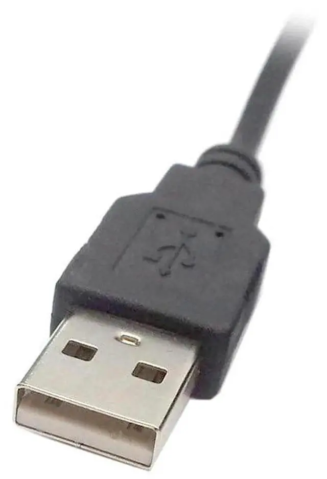 Alt view image 3 of 6 - Aomoproing USB 2.0 A Type Male to 5.5x2.5mm DC 5V Power Plug Barrel Connector Charge Cable 3ft
