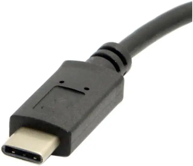 Alt view image 2 of 3 - Aomoproing USB 2.0 Female OTG to USB-C Adapter Cable, USB 3.1 Data Sync with Power Charging Cord for Cell Phone, Laptop, Tablet and More