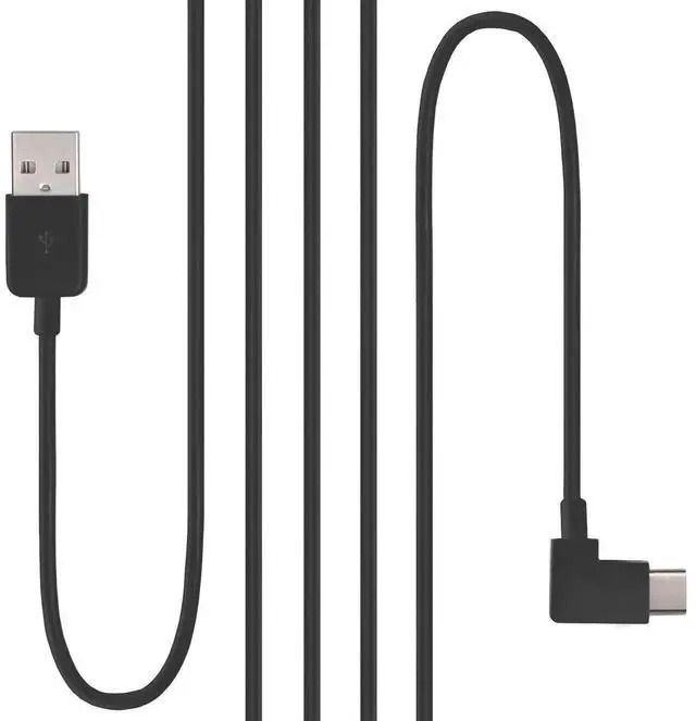 Alt view image 4 of 6 - Aomoproing 100cm Right Angled USB 3.1 Type-C to USB 2.0 Cable, 90 Degree Connector Fast Data Sync Charging Cord Compatible for Tablet, Mobile Phone and More
