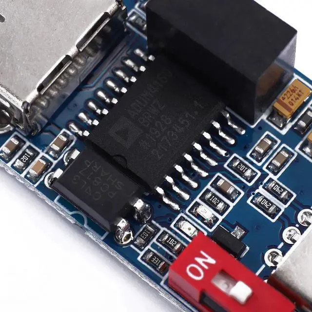 Alt view image 4 of 5 - Aomoproing ADUM3160 USB to USB Isolator Module, 1500V Electrical Isolation Protection Board, USB 2.0 Full/Low Speed Data Isolator for Industrial, Medical & Lab Equipment