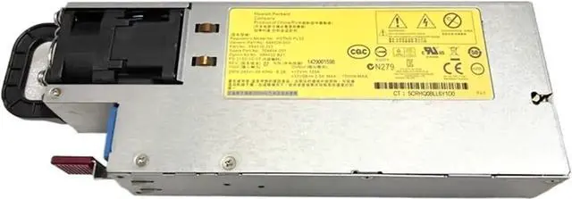 Main image of 1pc 1500W Server Power Supply, Compatible with HP ProLiant DL560 G9 DL580 G8 G9, Replacement for HSTNS-PL33 684529-001 684530-201 704604-001 684532-B21