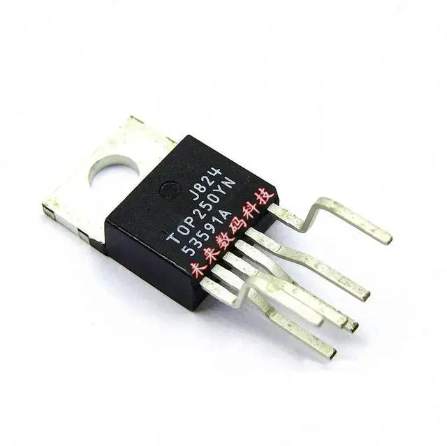 Main image of 1PCS TOP250YN TOP250Y Power Management IC Chip, TO-220 6-Pin Package, Offline Switch PWM Power Supply Core