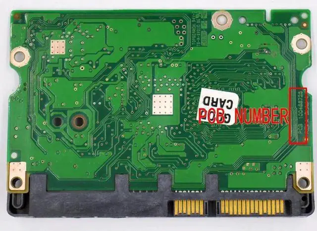 Alt view image 2 of 2 - HDD PCB Logic Board 100466725 REV A DLAJ-4 / 100468974 100468972, Replacement for Seagate ST3500320AS ST3500620AS ST3500820AS Barracuda 7200.11