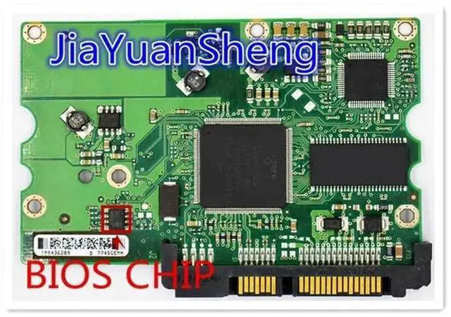 Main image of 100406937 REV B Hard Drive PCB Board for Seagate ST3250820AS Desktop HDD, Compatible with 100436209 100436210 100406540