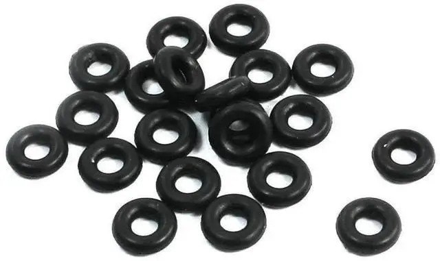 Main image of 20PCS Black Rubber O-Rings Oil Seal Gaskets Washers Replacement Parts