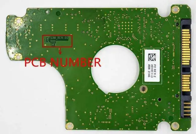 Alt view image 2 of 2 - BF41-00320A S3M_REV.02 Laptop HDD PCB Board for Samsung HM320HJ ST500LM019 HM250HJ HM500JJ