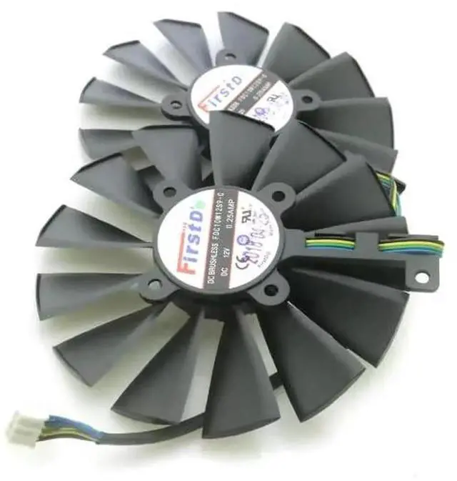 Main image of FDC10M12S9-C GPU Cooling Fan for ASUS Cerberus-GTX 1070Ti-A8G / GTX1070ti Advanced, 95mm 12V 0.25A 4-Pin Graphics Card Cooler Fan