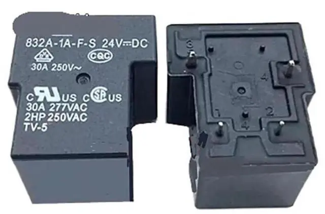 Main image of 2PCS/Lot 832HA-1A-F-S 12VDC Relay 30A/40A 4Pin Power Relay