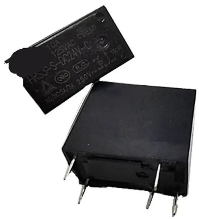 Main image of 5PCS/LOT HRS3-S-DC12V-C Power Relay 12VDC 10A 125V 5Pin PCB Relay