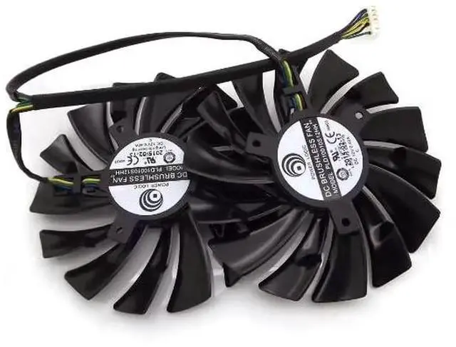 Main image of 2Pcs PLD10010S12HH 95mm 12V 0.40A Graphics Card Cooling Fan for GTX 970/980/980 Ti