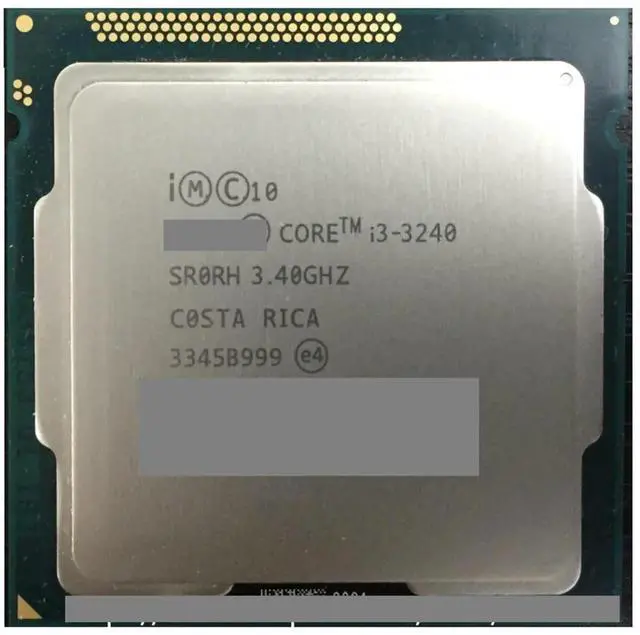 Main image of Core i3-3240 SR0RH 3.4GHz 3MB Cache LGA1155 Dual-Core Desktop CPU 55W