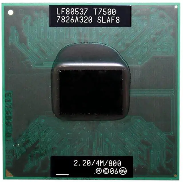 Main image of Core Duo T7500 Dual-Core Laptop Processor 2.2GHz 4M Cache 800MHz FSB for 965 Chipset