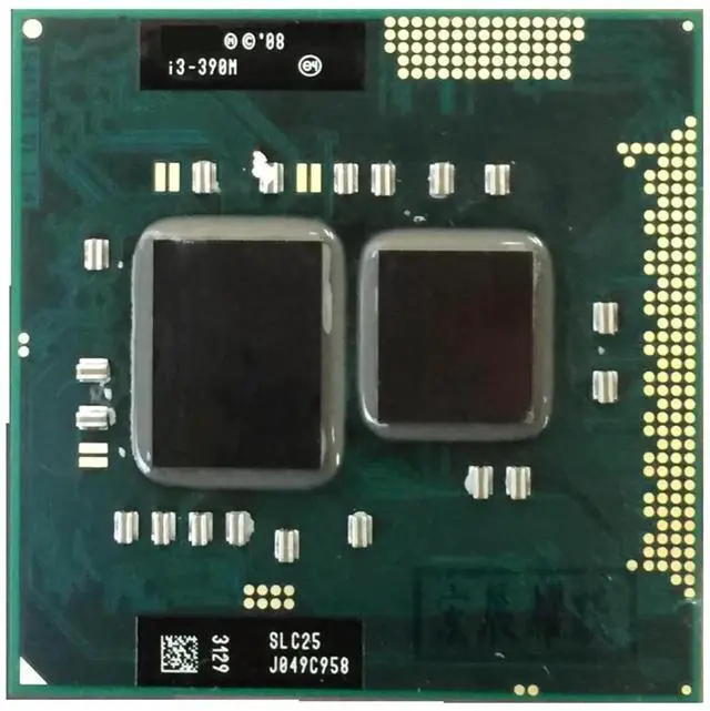 Main image of Core i3-390M Dual-Core Laptop Processor 2.66GHz 3MB Cache PGA988 Mobile CPU